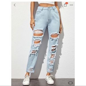 New Boyfriend distressed Jeans